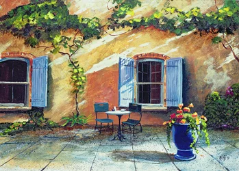 Verschlossene Fenster, Provence, Frankreich, 1999